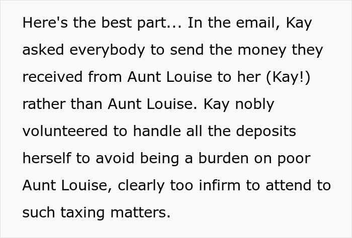 Aunt’s Generous Gift Turns Into A Headache As Her Greedy Daughter Demands It Back Aunt’s Generous Gift Turns Into A Headache As Her Greedy Daughter Demands It Back