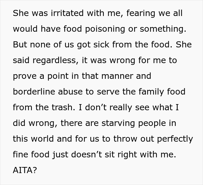 Spouse’s Meal Grosses Wife Out, She Accuses Him Of Risking Family’s Health To Prove A Point Spouse’s Meal Grosses Wife Out, She Accuses Him Of Risking Family’s Health To Prove A Point