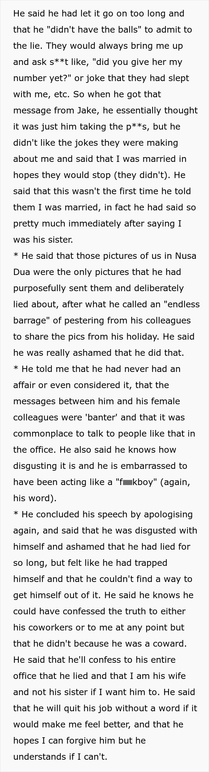 Husband Lies To Coworkers For 3 Years, Is Lost For Words When Wife Finds Out Husband Lies To Coworkers For 3 Years, Is Lost For Words When Wife Finds Out