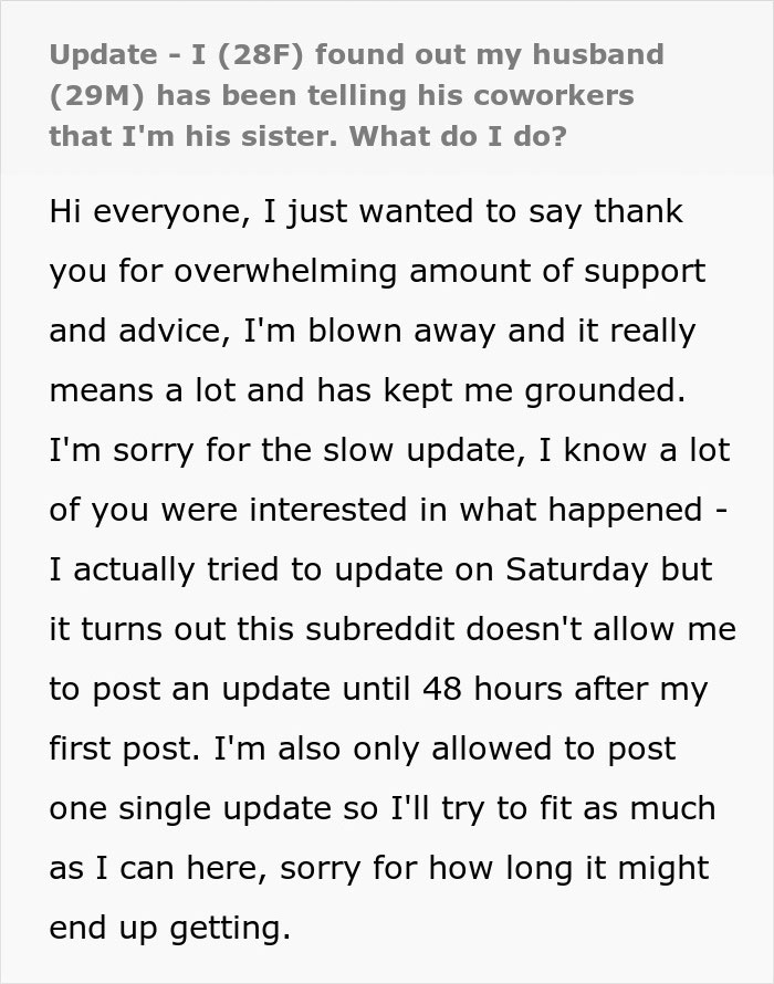 Husband Lies To Coworkers For 3 Years, Is Lost For Words When Wife Finds Out Husband Lies To Coworkers For 3 Years, Is Lost For Words When Wife Finds Out