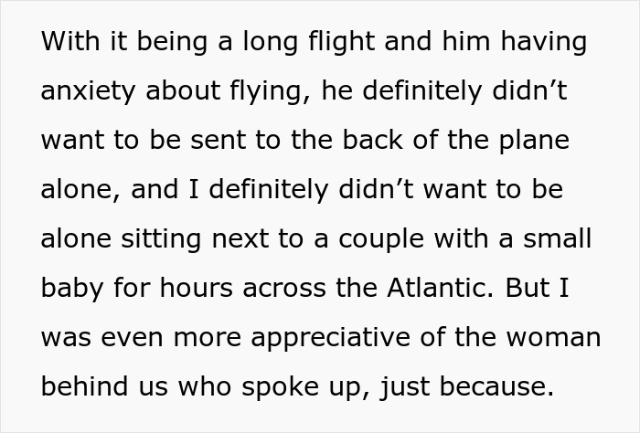 Man Tries To Make A Woman Give Up Her Husband&rsquo;s Seat For Him Until Another Passenger Humbles Him