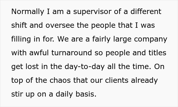 Employee Keeps Disrespecting Colleague, Not Knowing They Are The Boss, Gets Removed From Scheduling 