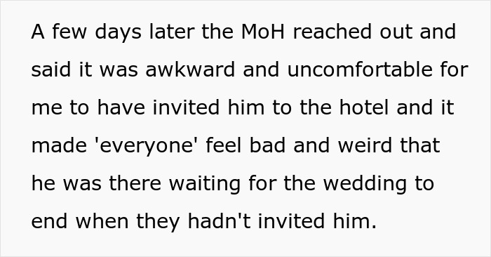 &ldquo;No One Even Knew He Was There&rdquo;: Wedding Guest Brings Her BF To Stay In The Hotel Room, Drama Arises