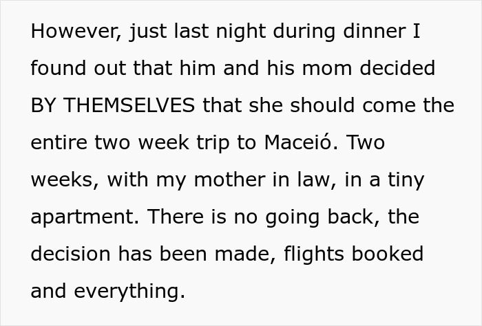 Woman Left Stunned After Man Forces Her To Choose Between His Mom Or Their Divorce Woman Left Stunned After Man Forces Her To Choose Between His Mom Or Their Divorce