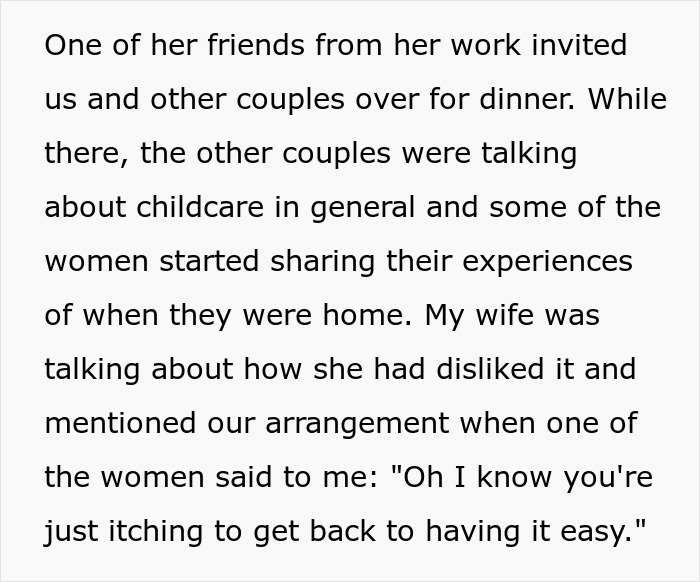 Stay-At-Home-Dad Bashed By Wife And Her Friends After Admitting The Job Is A &ldquo;Cakewalk&rdquo; For Him