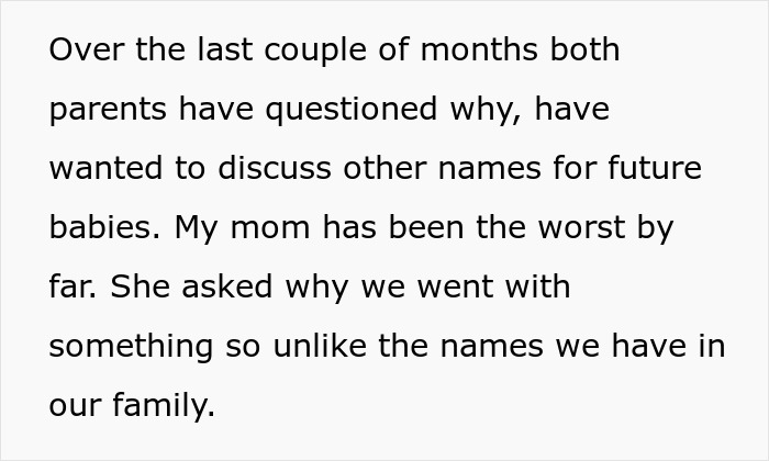 New Dad Shuts Up Rude Grandma Throwing Huge Fit Over Newborn's ‘Ugly’ Name, Seeks Support Online New Dad Shuts Up Rude Grandma Throwing Huge Fit Over Newborn's ‘Ugly’ Name, Seeks Support Online