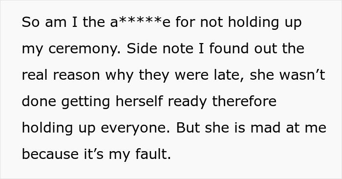 Bride&rsquo;s Mom Values Appearance So Much She Misses Daughter&rsquo;s Wedding Ceremony, Gets Angry With Her