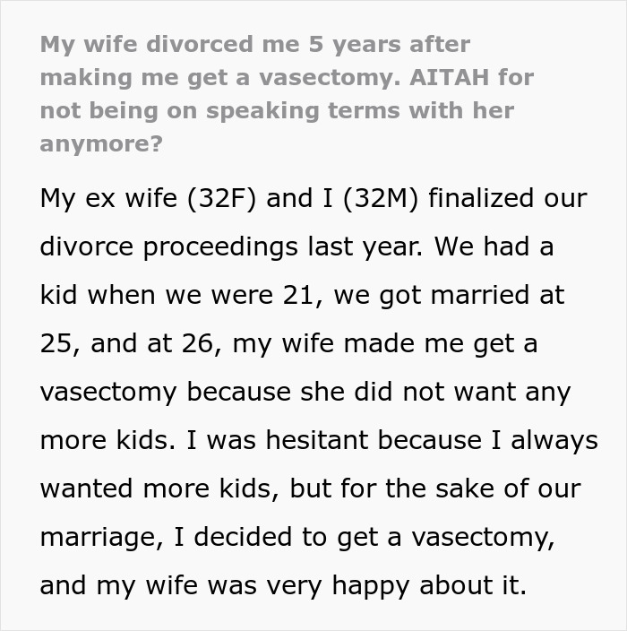 Guy Finds Out Sad News From Doctor, Blames His Ex-Wife For It Guy Finds Out Sad News From Doctor, Blames His Ex-Wife For It