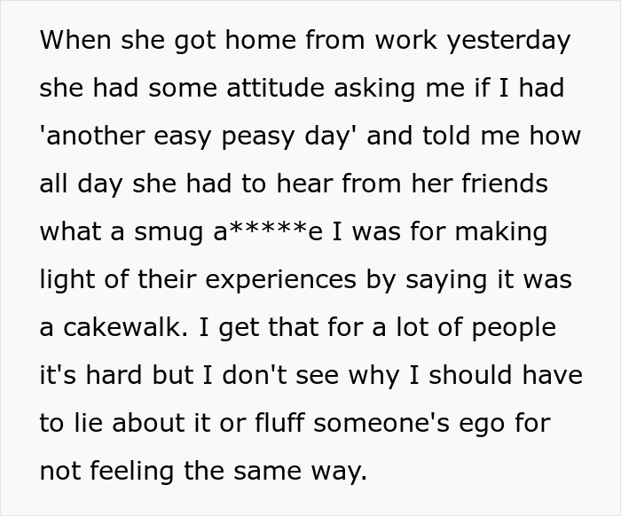 Stay-At-Home-Dad Bashed By Wife And Her Friends After Admitting The Job Is A &ldquo;Cakewalk&rdquo; For Him