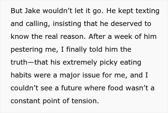 30YO Acts Like A Kid When It Comes To Food, Won&rsquo;t Eat Anything &ldquo;Complicated&rdquo;, Chef GF Dumps Him