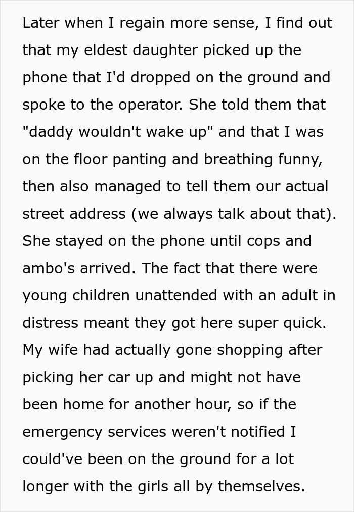 Man Suddenly Passes Out While Watching His Kids, 4 Y.O. Remains Calm And Manages To Get Help
