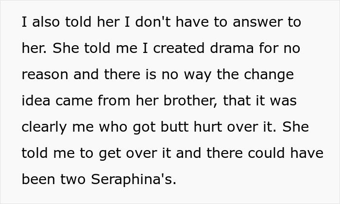 Woman’s Dream Baby Name Gets Lifted By SIL So She Just Picks Another One To SIL’s Rage And Dismay Woman’s Dream Baby Name Gets Lifted By SIL So She Just Picks Another One To SIL’s Rage And Dismay