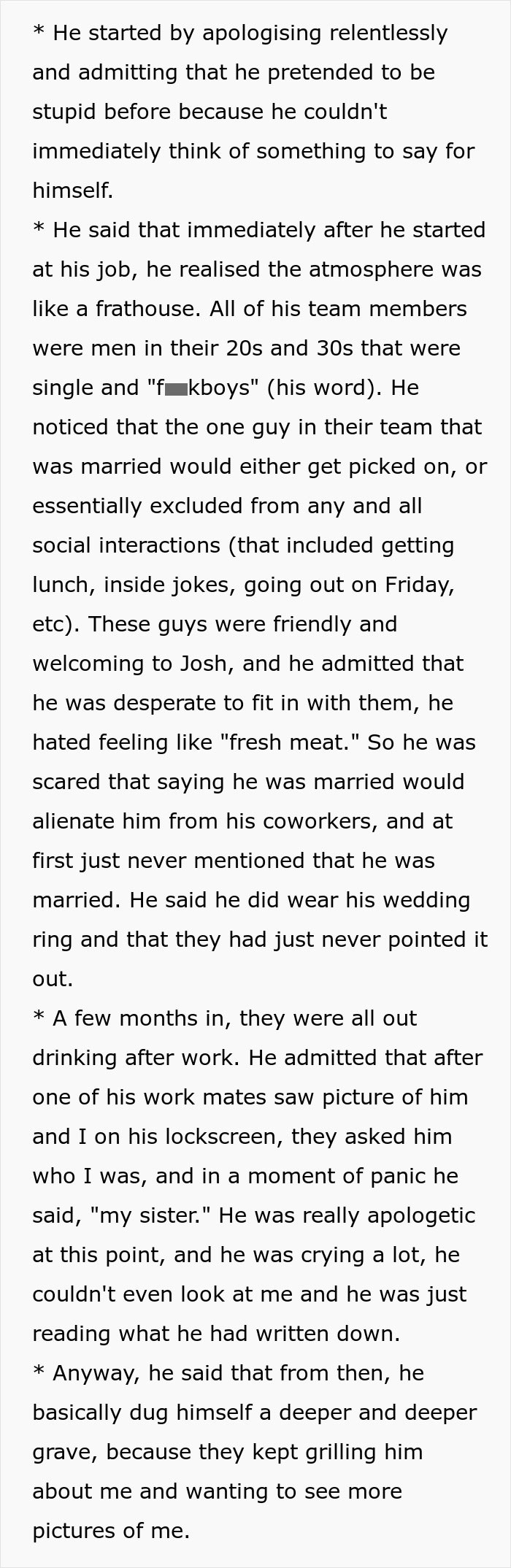 Husband Lies To Coworkers For 3 Years, Is Lost For Words When Wife Finds Out Husband Lies To Coworkers For 3 Years, Is Lost For Words When Wife Finds Out