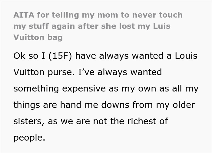 Mom Loses Teen's Louis Vuitton Bag After Lending It To Friend, She Snaps At Her, Drama Ensues