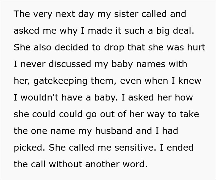 &ldquo;AITA For Leaving The Hospital After My Sister Gave Birth And Announced The Name Of Her Baby?&rdquo;