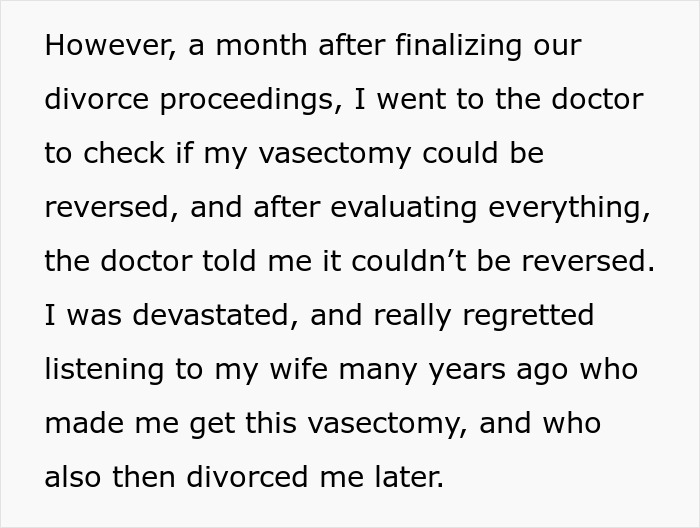 Guy Finds Out Sad News From Doctor, Blames His Ex-Wife For It Guy Finds Out Sad News From Doctor, Blames His Ex-Wife For It
