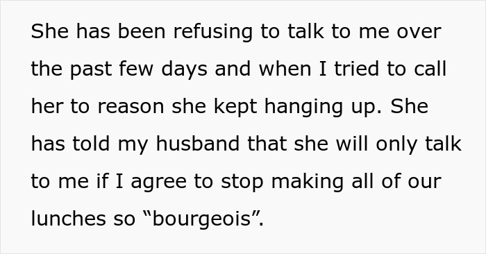 Woman Cooks For Her SIL Every Day, Gets Complaints About The Meals Being Too &ldquo;Bourgeois&rdquo;