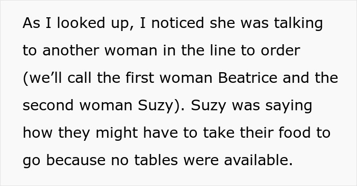 Woman Wants To Take Over Woman’s Entire Table So Her Injured Friend Can Sit But She Won’t Have It Woman Wants To Take Over Woman’s Entire Table So Her Injured Friend Can Sit But She Won’t Have It