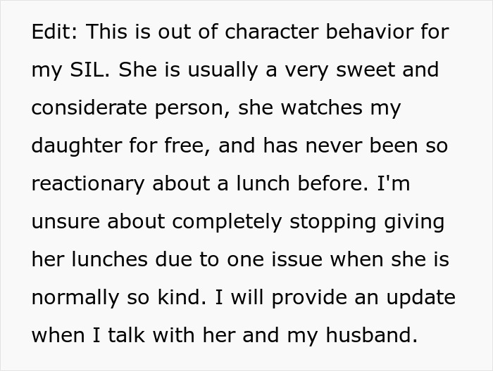 Woman Cooks For Her SIL Every Day, Gets Complaints About The Meals Being Too &ldquo;Bourgeois&rdquo;