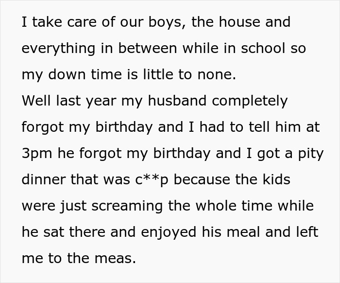 Wife Decides She&rsquo;s Had Enough Of Her Marriage After Husband Ruins Her Birthday For The 2nd Time