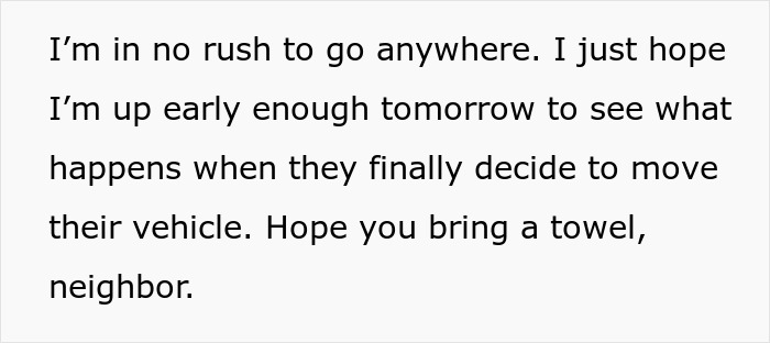 Neighbor Leaves Car Blocking Person&rsquo;s Driveway, They Stand Back And Let Nature Take Revenge