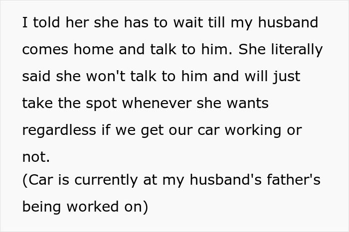 Neighbor&rsquo;s Mom Feels Entitled To Parking Spot, Homeowner Prepares For Showdown