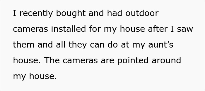 Neighbor Goes Ballistic When Homeowner Refuses To Move Her Cameras To Cover His House Too