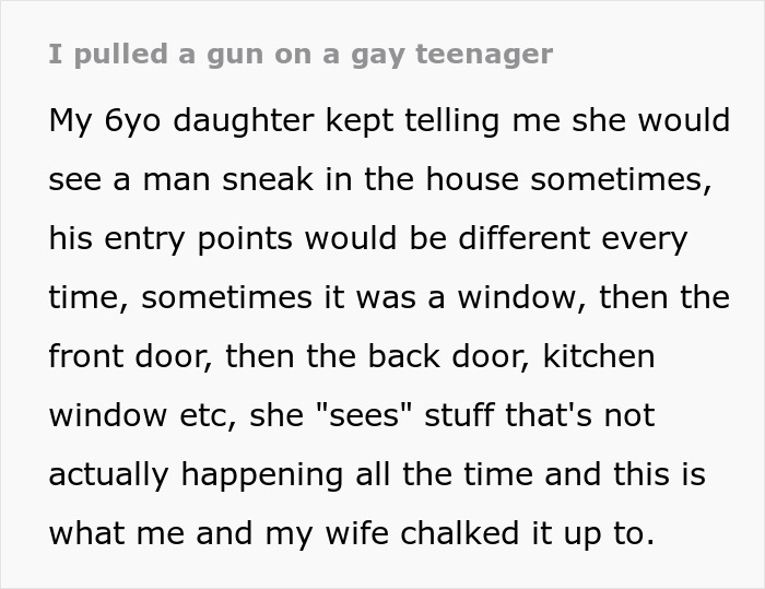 6YO Sis Warns Dad Intruder Is Hurting Her Teen Bro, Dad Pulls Weapon On His Secret BF 6YO Sis Warns Dad Intruder Is Hurting Her Teen Bro, Dad Pulls Weapon On His Secret BF