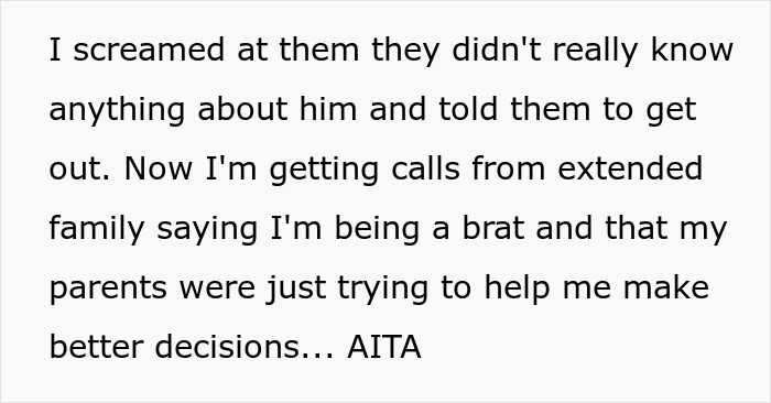 Woman Cuts Contact With Parents After They Dig Up Her Fianc&eacute;'s Juvenile File To Break Them Up