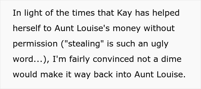 Aunt’s Generous Gift Turns Into A Headache As Her Greedy Daughter Demands It Back Aunt’s Generous Gift Turns Into A Headache As Her Greedy Daughter Demands It Back