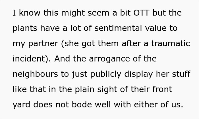 &ldquo;We Called The Police&rdquo;: Newcomer Discovers Her Bench And Plants Displayed In Neighbors&rsquo; Yard