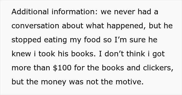 "They Never Asked And They Always Ate Everything": Woman Gets Revenge On Roommate "They Never Asked And They Always Ate Everything": Woman Gets Revenge On Roommate