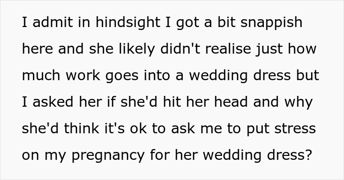 &ldquo;I Asked Her If She&rsquo;d Hit Her Head&rdquo;: Pregnant Dressmaker Refuses Bride&rsquo;s Demands, Drama Ensues