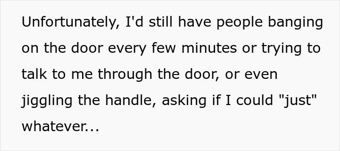 Mom Finds A Way To Keep Coworkers From Disturbing Her While She Pumps, Makes Them Uncomfortable