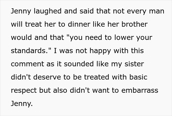 Woman Criticizes BF's Sister's Love Life, BF Fires Back Saying She Gave Him The 'Ick'