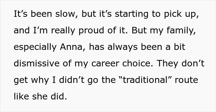 Bride Insults Sis At The Wedding, Says Her Job Is A “Little Hobby”, Livid When She Leaves The Event Bride Insults Sis At The Wedding, Says Her Job Is A “Little Hobby”, Livid When She Leaves The Event