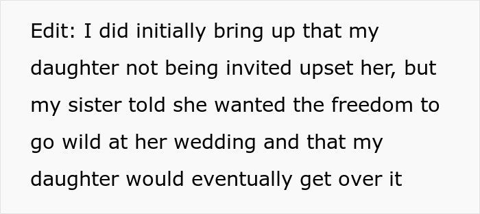 Niece Refuses To Invite Aunt To Her Birthday After Wedding Exclusion, Aunt Turns Passive-Aggressive