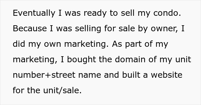 Woman Buys All Domains Of Unit Before Moving Out As Petty Revenge On HOA: &ldquo;Kick Dirt, Or Pay Me&rdquo;