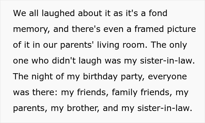 Woman's Birthday Leads To The End Of Brother's Relationship After SIL Plays Horrible Revenge Prank Woman's Birthday Leads To The End Of Brother's Relationship After SIL Plays Horrible Revenge Prank