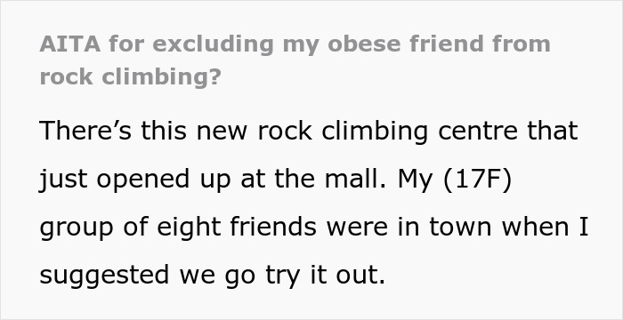 Friends Leave Obese Woman Behind As Her Weight Won&rsquo;t Let Her Rock Climb, Drama Ensues