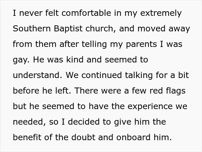 Man Starts Pushing His Beliefs On His Office Manager By Text After Learning They&rsquo;re Gay