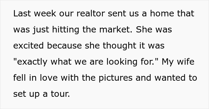 Wife Tries To Trick Spouse Into Buying Her 'Dream House,' He Says No Since HOA Is A Red Flag