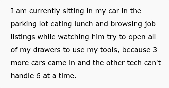Veteran Mechanic&rsquo;s Toolbox Showdown Leaves Shop In Turmoil As New Boss Faces The Consequences