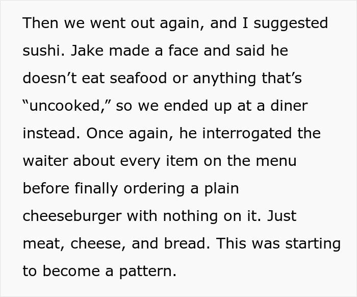 30YO Acts Like A Kid When It Comes To Food, Won&rsquo;t Eat Anything &ldquo;Complicated&rdquo;, Chef GF Dumps Him