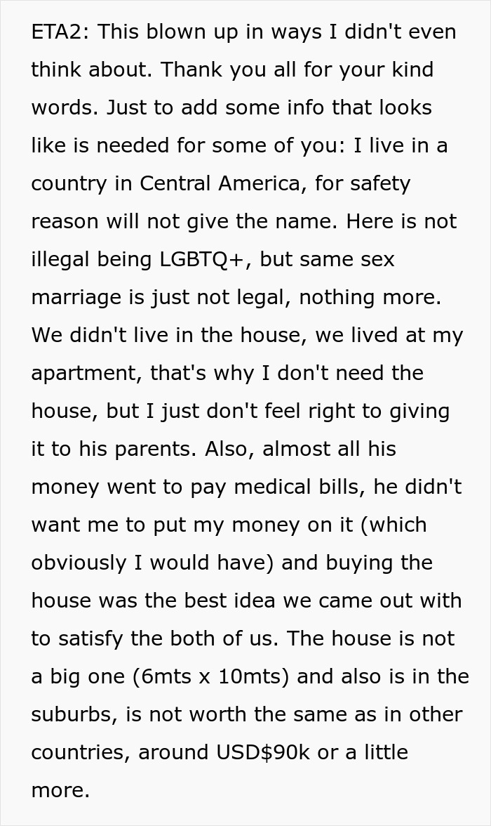 Parents Adamant Their Late Son&rsquo;s House Is Theirs Even If They Kicked Him Out At 17YO For Being Gay