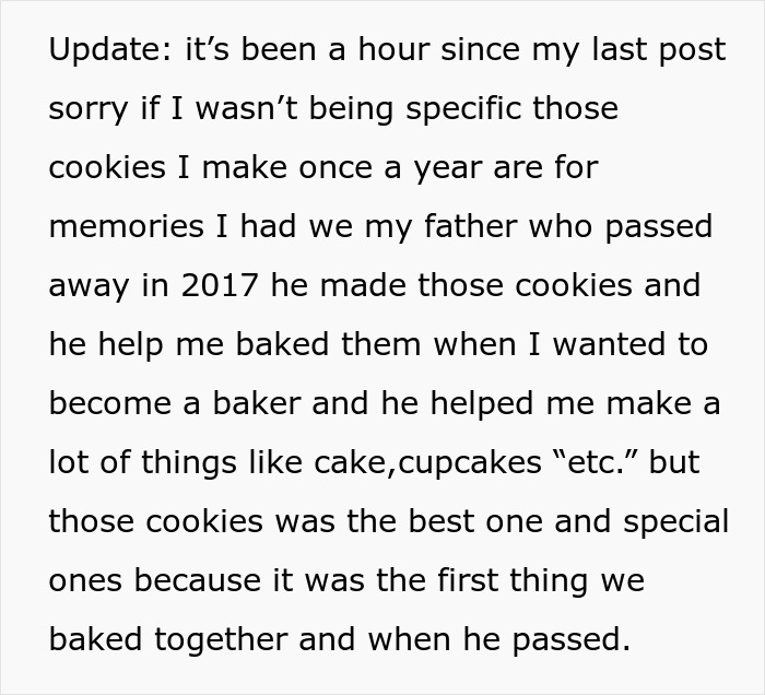 &ldquo;[Am I The Jerk] For Not Letting My Sister&rsquo;s Kids Eat My Special Cookies?&rdquo;
