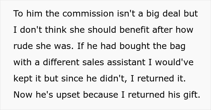 Wife Has A ‘Pretty Woman’ Moment, Returns Hubby’s Gifted Bag To Spite Rude Sales Assistant Wife Has A ‘Pretty Woman’ Moment, Returns Hubby’s Gifted Bag To Spite Rude Sales Assistant