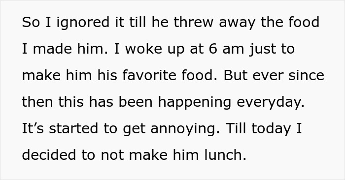 Husband’s “Work Wife” Wins Over His Stomach, So His Actual Wife Stops Making Him Lunches Husband’s “Work Wife” Wins Over His Stomach, So His Actual Wife Stops Making Him Lunches