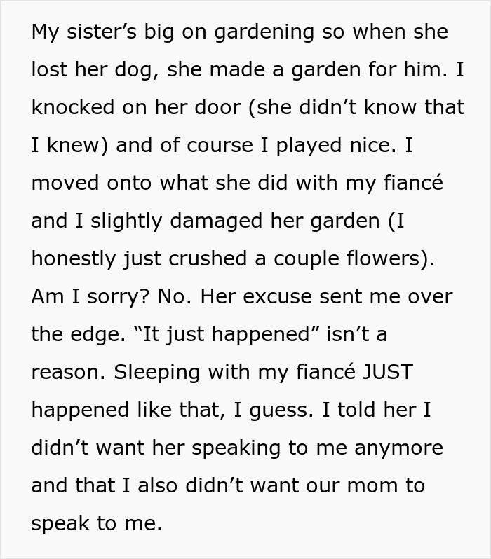 Woman&rsquo;s Affair With Her Sister&rsquo;s Fianc&eacute; Exposed By Dad, Bride Cuts Ties When She Finds Out Mom Knew