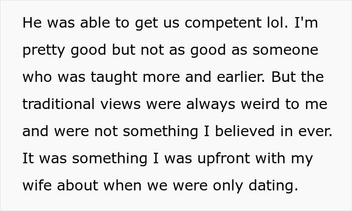 Man’s Family Jealous Of Wife's Cooking, Cause Fuss When She Hangs With Guys Instead Of Cooking Man’s Family Jealous Of Wife's Cooking, Cause Fuss When She Hangs With Guys Instead Of Cooking